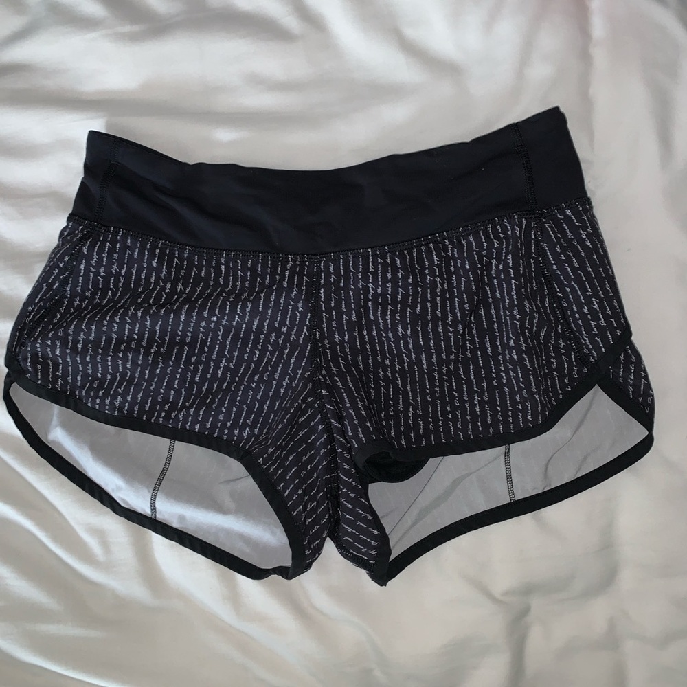 Lululemon Speed-Up Shorts